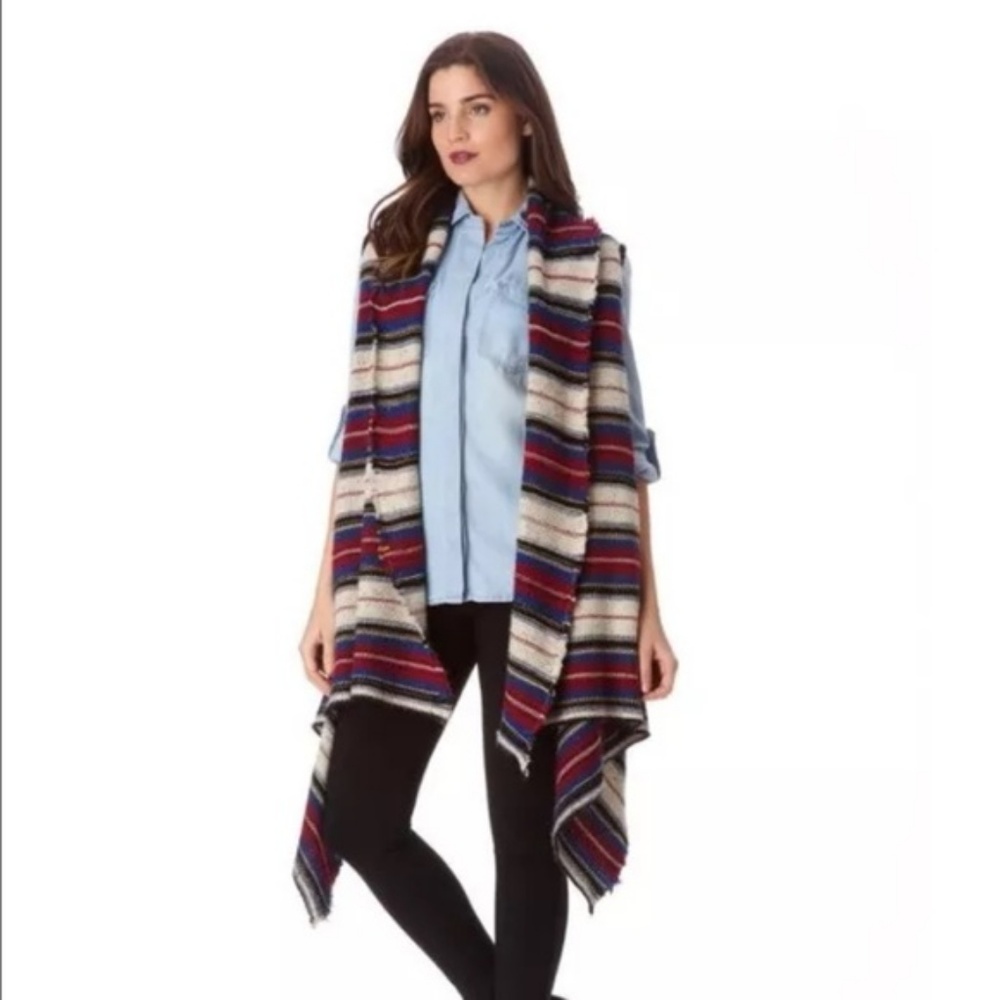 Sam Edelman Blanket Vest - Picture 1 of 6
